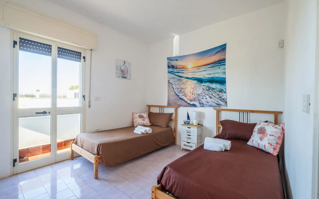 Casa Bianca, Ac, Wifi, Porto Cesareo: Autunno, Camera da letto, Estate, Primavera