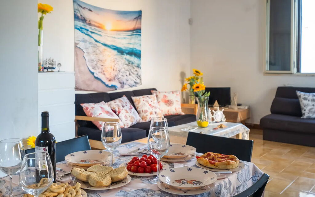 Casa Perla, Ac, Wifi, Porto Cesareo: Autumn, Living Room, Spring, Summer