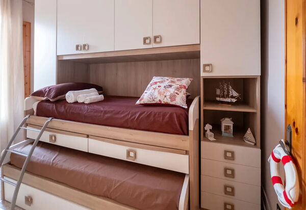 Rifugio Al Mare, Ac, Wifi, San Foca: Autunno, Camera da letto, Estate, Primavera