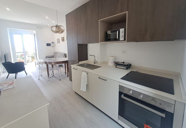 Central Design Flat With Parking, Bogliasco: Autumn, Kitchen, Spring, Summer