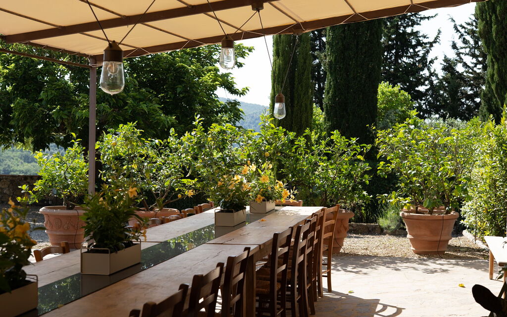 Il Casolese Vignamaggio, Private Pool, Nature, Greve In Chianti: Autumn, Balcony / Terrace / Patio, Scenic View, Spring, Summer, Winter