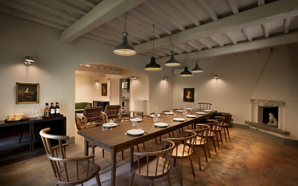 L'orto Vignamaggio, Private Pool, Nature, Greve In Chianti: Autunno, Estate, Primavera, Sala da pranzo