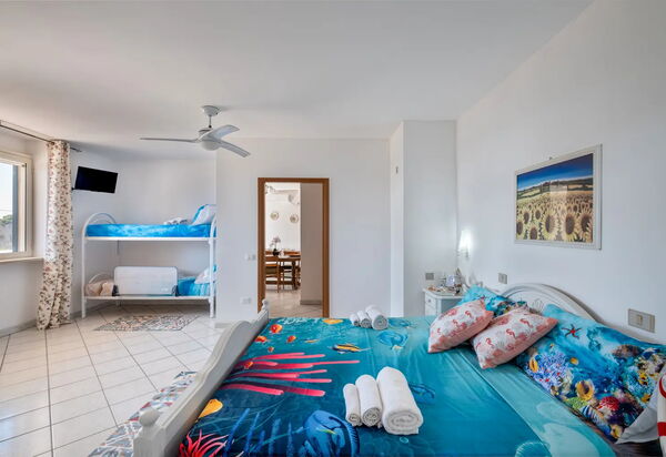 Casa Sogno Salentino, Garden, Ac: Autunno, Camera da letto, Estate, Primavera