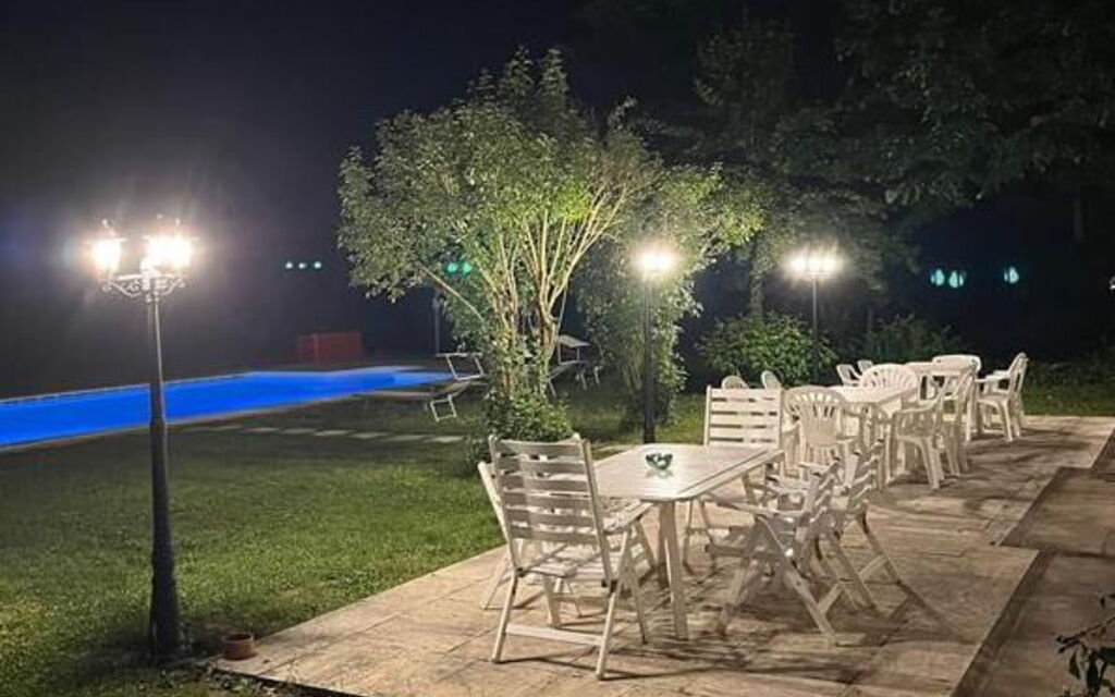Villa Agata: Balcony / Terrace / Patio, Building Exterior, Garden, Outdoor, Pool
