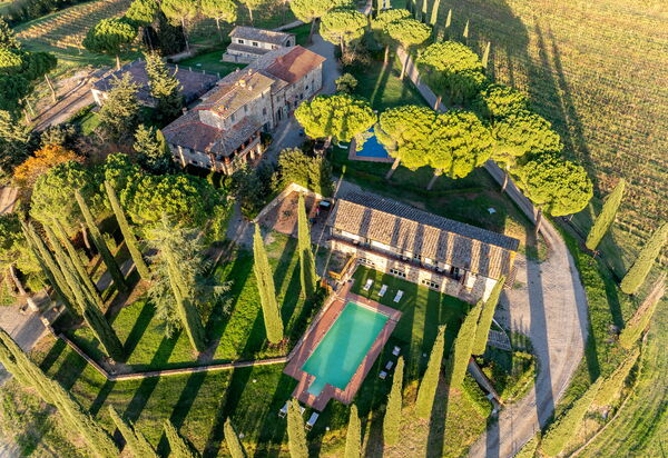 Relais Badia a Passignano: Autunno, Estate, Primavera, Vista Panoramica