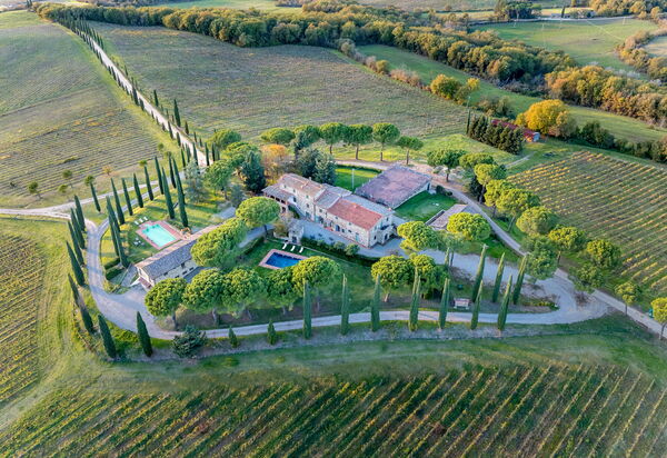 Relais Badia a Passignano: Autunno, Estate, Primavera, Vista Panoramica