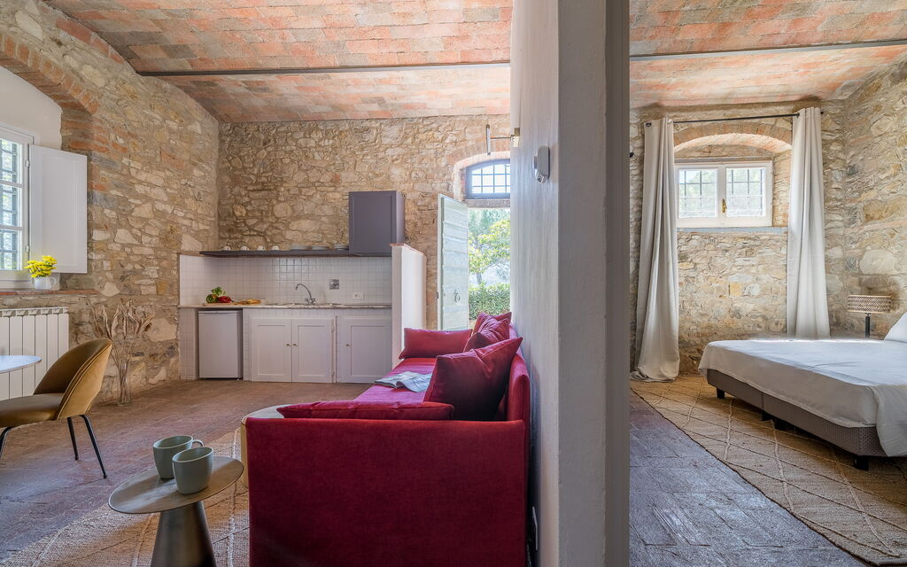 Relais Badia a Passignano - : Autumn, Kitchen, Living Room, Spring, Summer