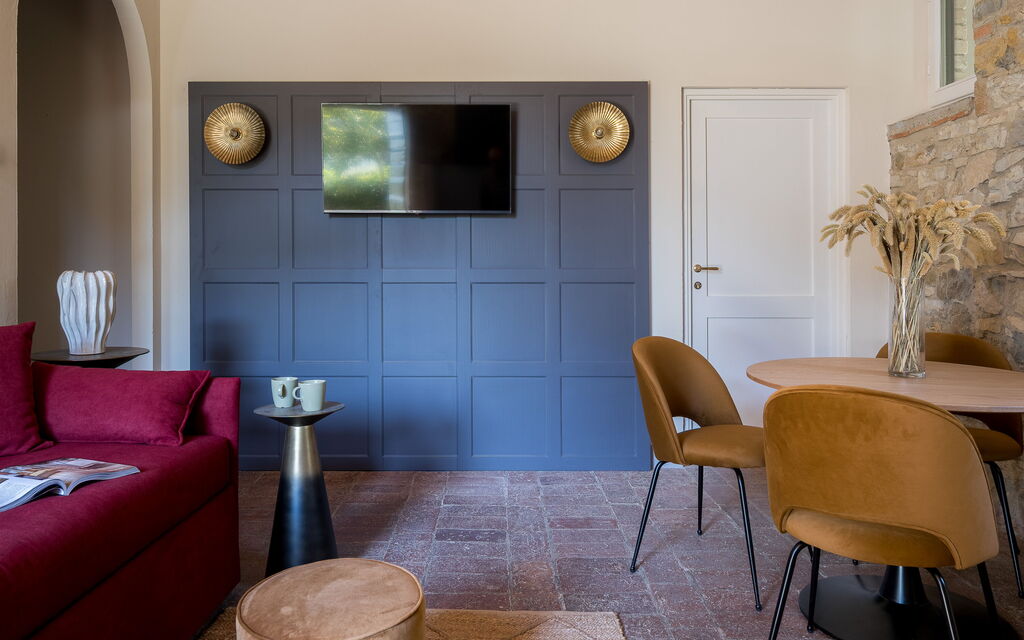 Relais Badia a Passignano - : Autumn, Kitchen, Living Room, Spring, Summer