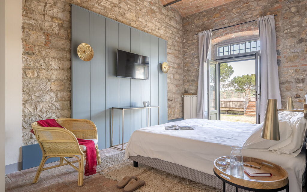 Relais Badia a Passignano - : Autunno, Camera da letto, Estate, Primavera