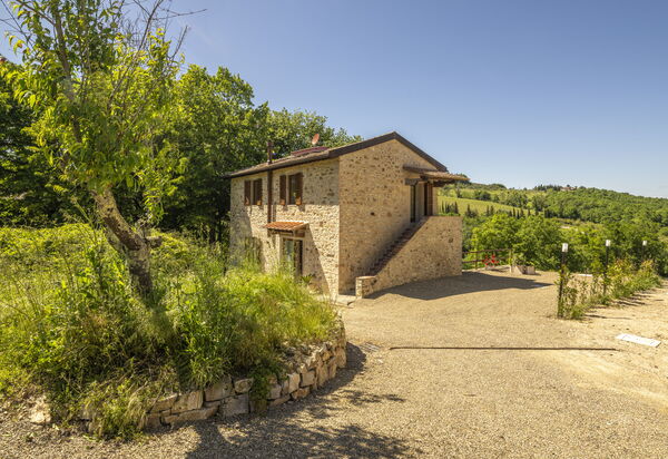 Villetta Cafaggio, Ac, Wifi, Panzano In Chianti: Autumn, Main Entrance, Spring, Summer