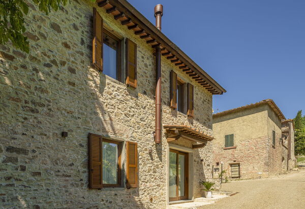 Villetta Cafaggio, Ac, Wifi, Panzano In Chianti: Autumn, Main Entrance, Spring, Summer