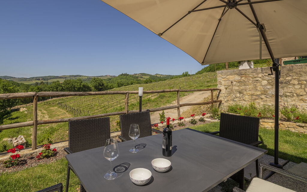 Villetta Cafaggio, Ac, Wifi, Panzano In Chianti: Autunno, Estate, Giardino, Primavera