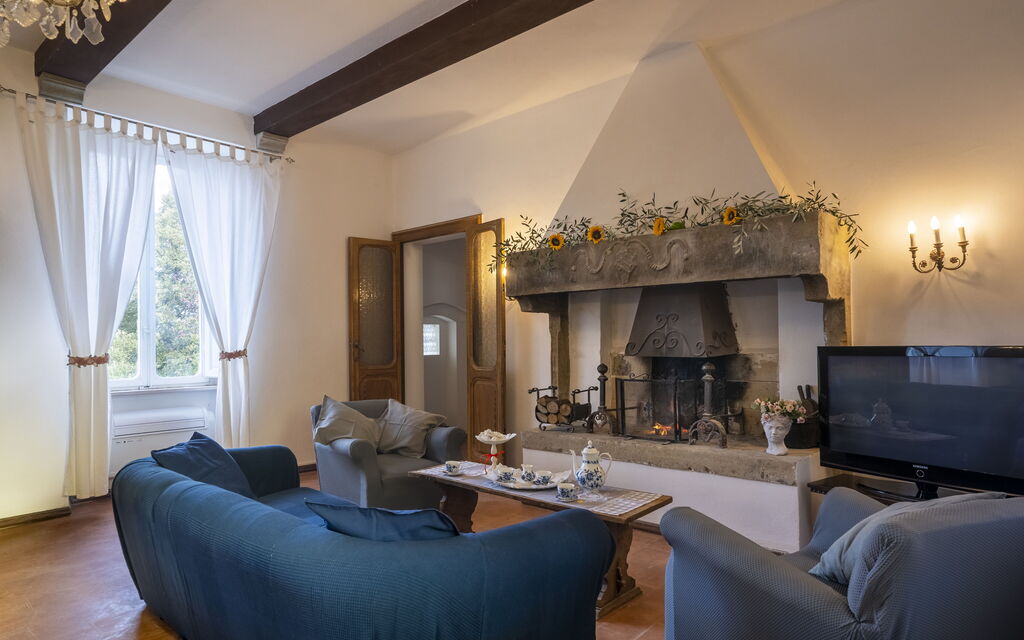 Tenuta i Mandorli, Pool, Wifi, Peccioli - : Autumn, Living Room, Spring, Winter