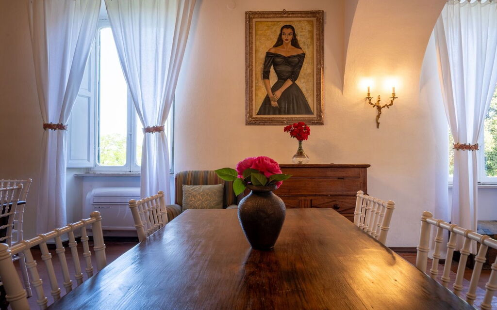 Tenuta i Mandorli, Pool, Wifi, Peccioli - : Dining Room, Spring, Summer