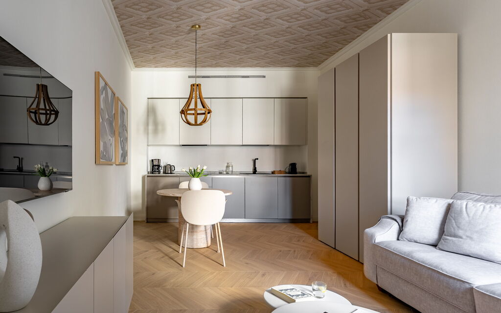 Deservi Charming Apartments - : Autunno, Cucina, Estate, Inverno, Primavera, Soggiorno