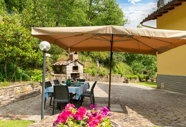 Villa La Fornace: all'aperto, Esterni