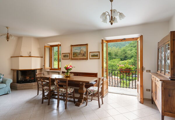 Villa La Fornace: Sala da pranzo, Soggiorno