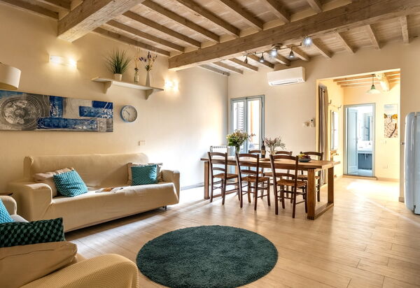 San Cristofano Blu Apartment Santa Croce, Florence: Autumn, Dining Room, Living Room, Spring, Summer