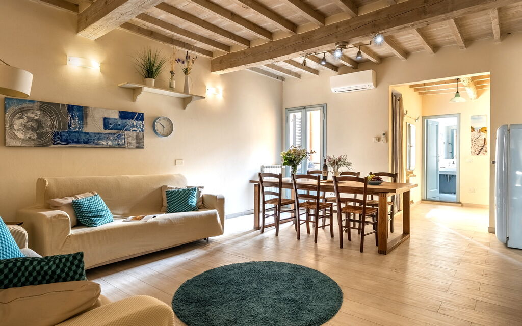 San Cristofano Blu Apartment Santa Croce, Florence: Autunno, Estate, Primavera, Sala da pranzo, Soggiorno