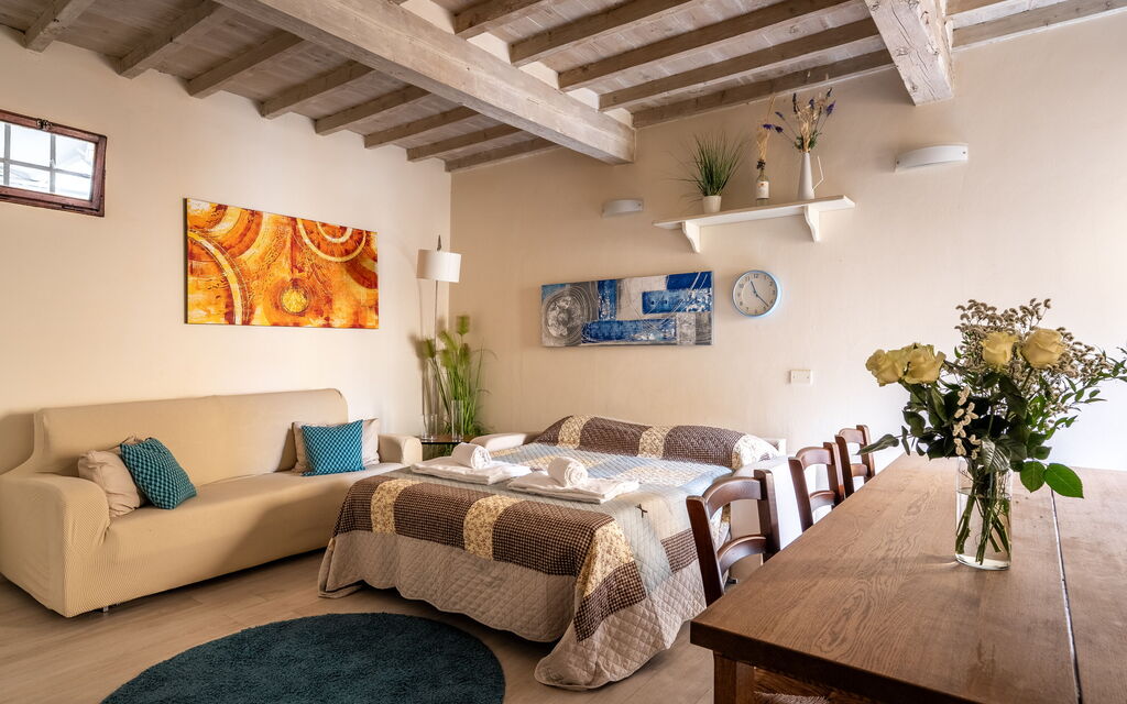 San Cristofano Blu Apartment Santa Croce, Florence: Autunno, Estate, Primavera, Sala da pranzo, Soggiorno