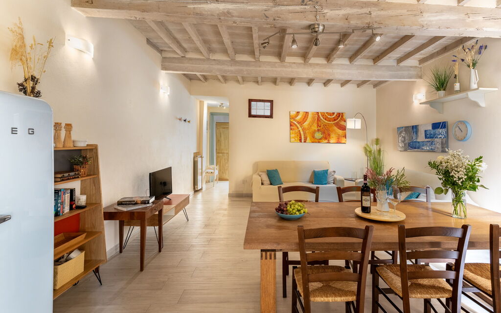 San Cristofano Blu Apartment Santa Croce, Florence: Autunno, Estate, Primavera, Sala da pranzo, Soggiorno