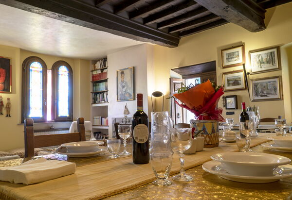 Country Historical House Lucca: Autumn, Dining Room, Spring, Summer