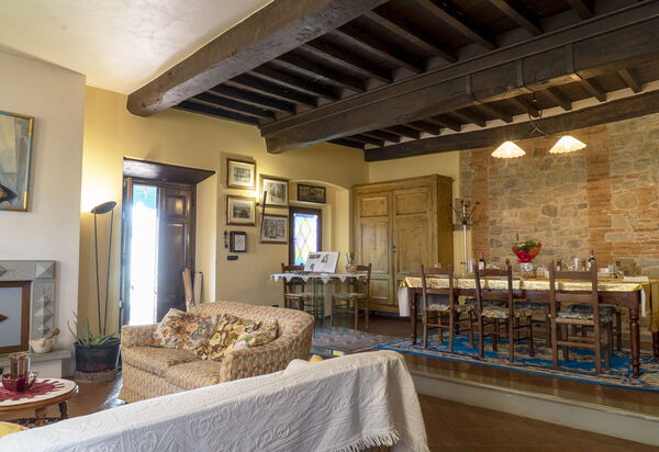 Country Historical House Lucca: Autumn, Dining Room, Spring, Summer