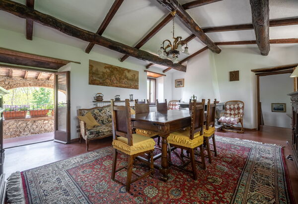 Casa La Cedrina, Pool, Lornano: Autumn, Dining Room, Spring, Summer