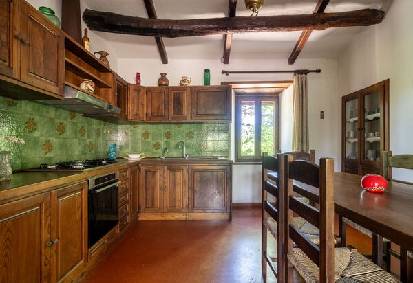 Casa La Cedrina, Pool, Lornano: Autumn, Kitchen, Spring, Summer