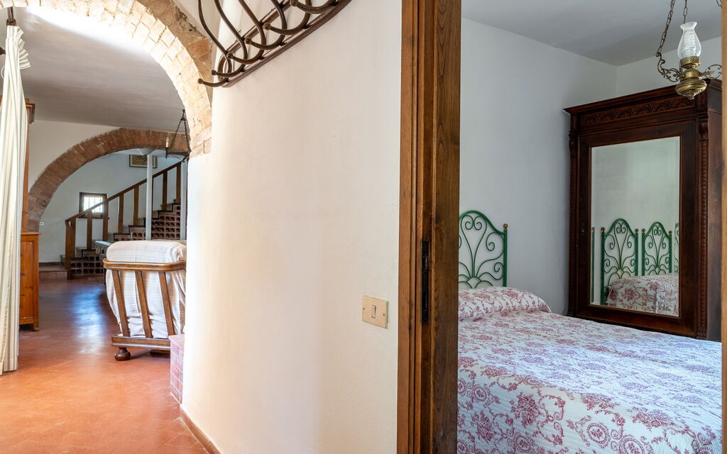 Casa La Cedrina, Pool, Lornano: Autunno, Camera da letto, Estate, Primavera