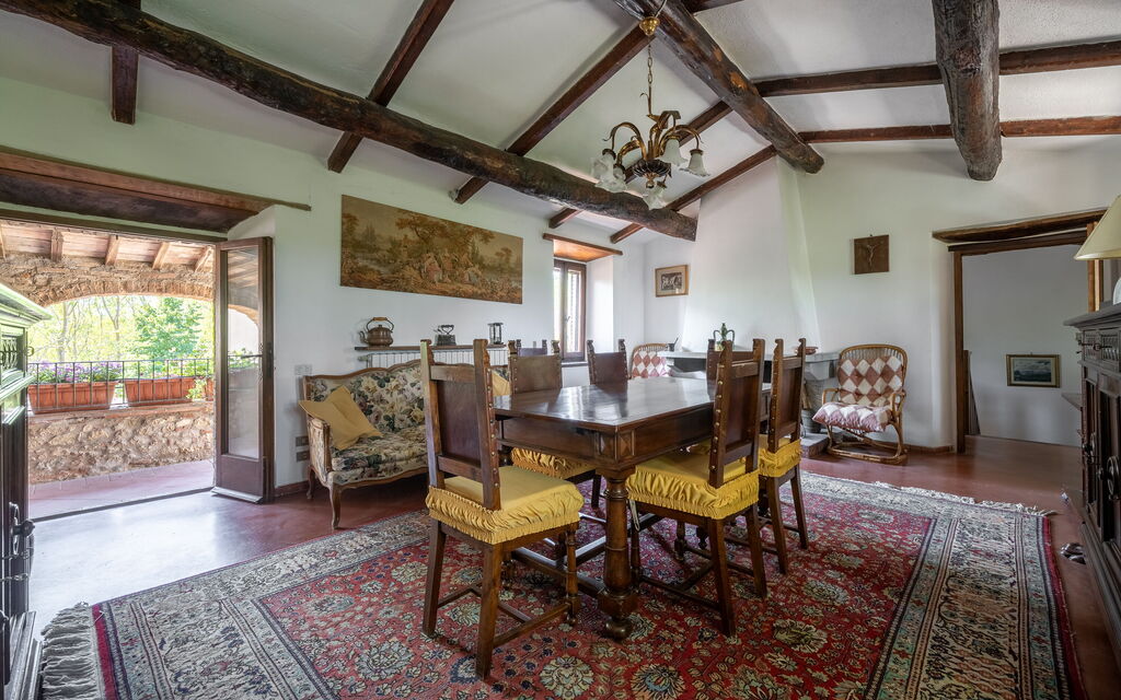 Casa La Cedrina, Pool, Lornano: Autunno, Estate, Primavera, Sala da pranzo