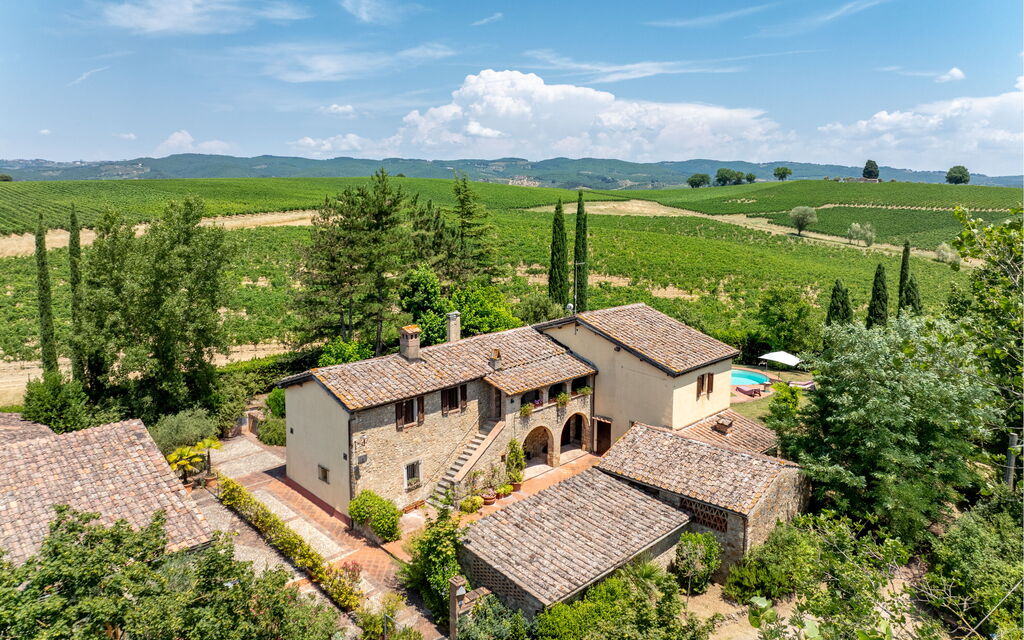 Casa La Cedrina, Pool, Lornano: Autunno, Estate, Primavera, Vista Panoramica