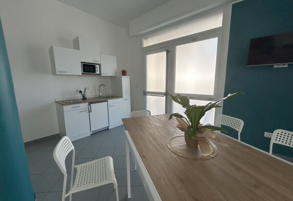 Case Martorelli - Belvedere Marittimo: Cucina, Soggiorno