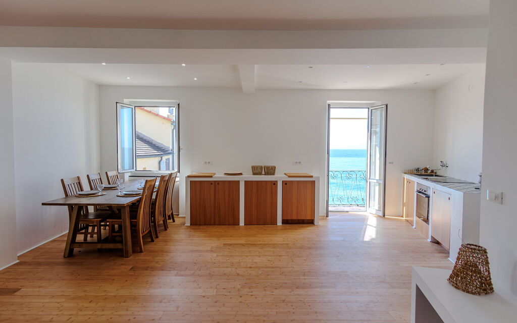 Newly Renovated Ocean View Flat: Autumn, Kitchen, Living Room, Spring, Summer