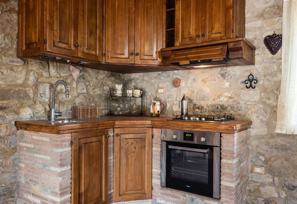 La Casina Honeymoon Cottage, Badia Agnano: Autunno, Cucina, Estate, Primavera, Soggiorno