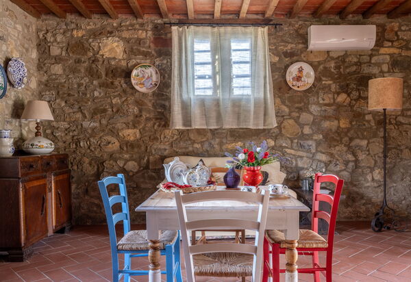 La Casina Honeymoon Cottage, Badia Agnano: Autunno, Cucina, Estate, Primavera, Soggiorno