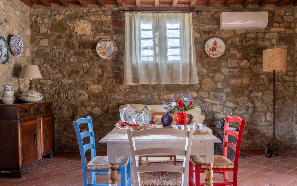 La Casina Honeymoon Cottage, Badia Agnano: Autunno, Cucina, Estate, Primavera, Soggiorno