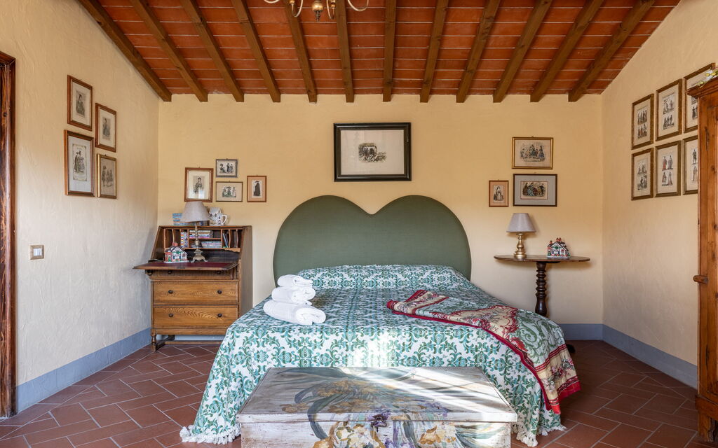 La Casina Honeymoon Cottage, Badia Agnano: Autunno, Camera da letto, Estate, Primavera