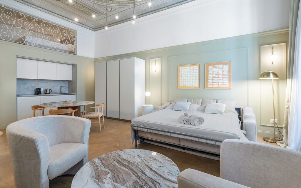 Elegant Apartments Near The Duomo - : Autunno, Cucina, Estate, Inverno, Primavera, Soggiorno