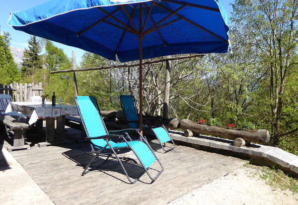 Baita Costa Di Gial: Autumn, Balcony / Terrace / Patio, Spring, Summer