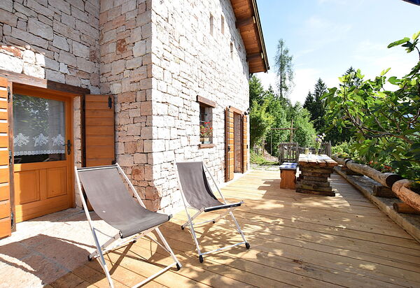 Baita Costa Di Gial: Autumn, Balcony / Terrace / Patio, Building Exterior, Spring