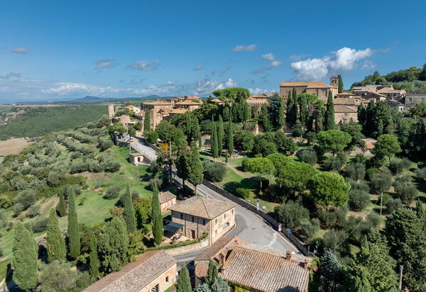 Maria Gabriella Holiday Home In Monticchiello: Autumn, Building Exterior, Spring, Summer