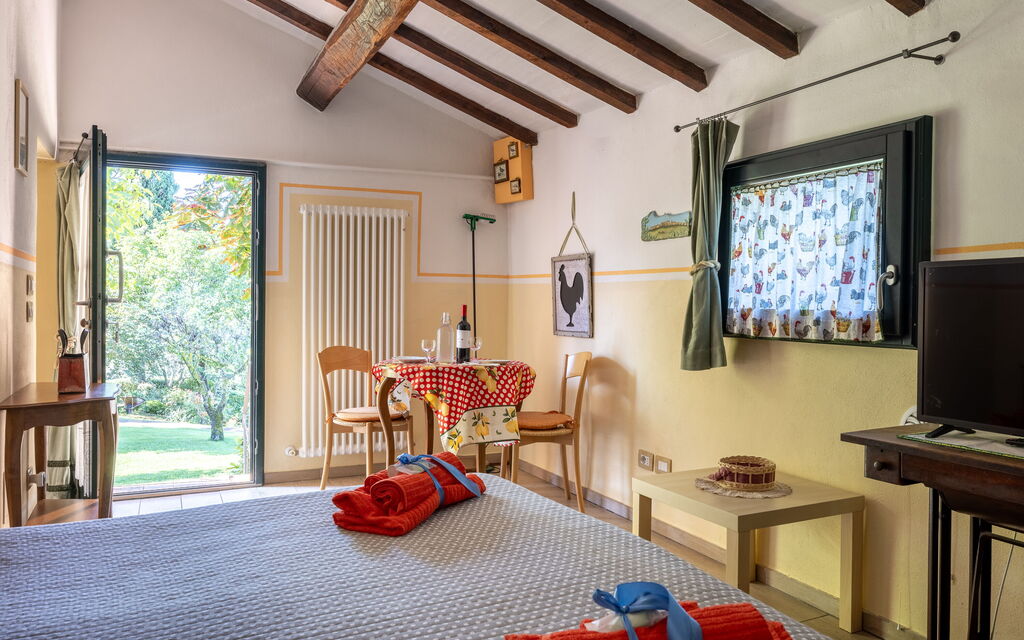 Maria Gabriella Holiday Home In Monticchiello: Autunno, Camera da letto, Estate, Primavera, Soggiorno