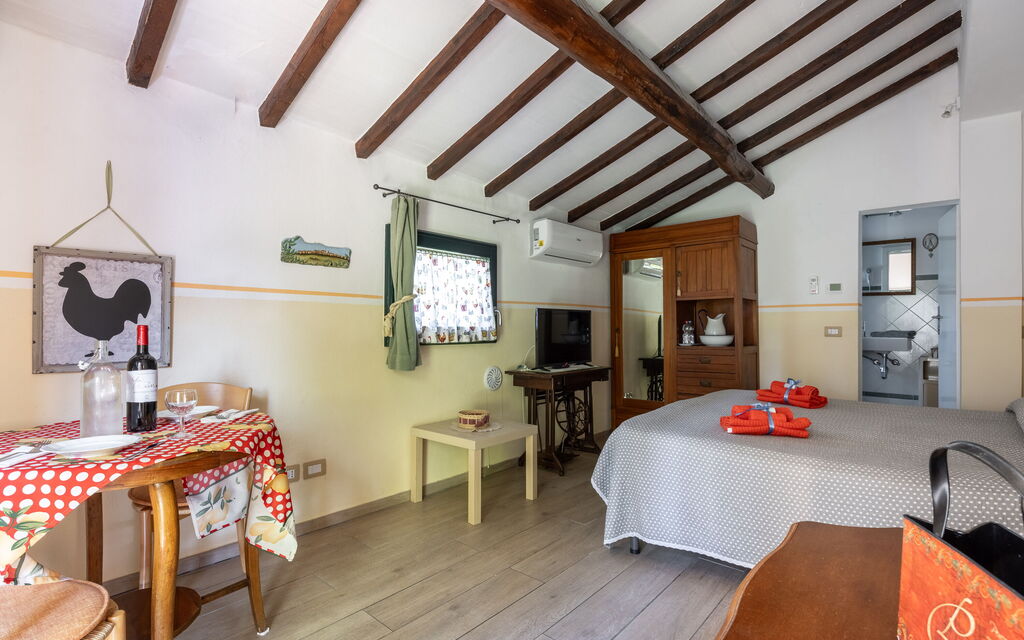 Maria Gabriella Holiday Home In Monticchiello: Autunno, Camera da letto, Estate, Primavera, Soggiorno
