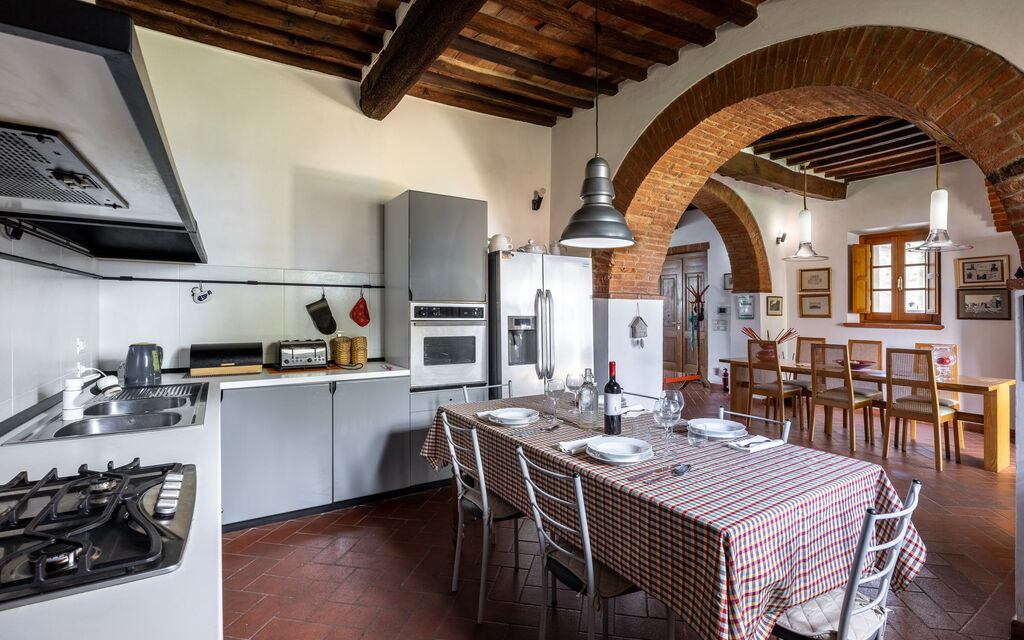 Maria Gabriella Holiday Home In Monticchiello: Autunno, Cucina, Estate, Primavera, Sala da pranzo, Soggiorno