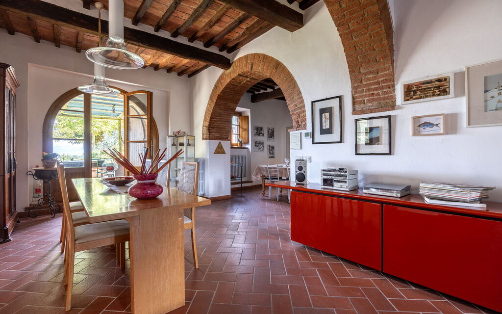 Maria Gabriella Holiday Home In Monticchiello: Autunno, Cucina, Estate, Primavera, Sala da pranzo, Soggiorno