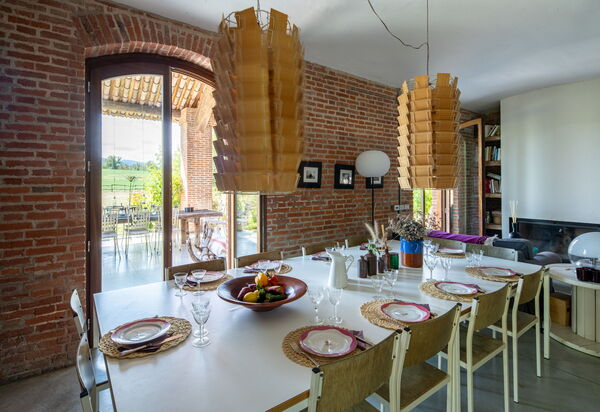 Villa Poggio Zucchino, Pool, Wellness, Piacenza: Autumn, Dining Room, Spring, Summer