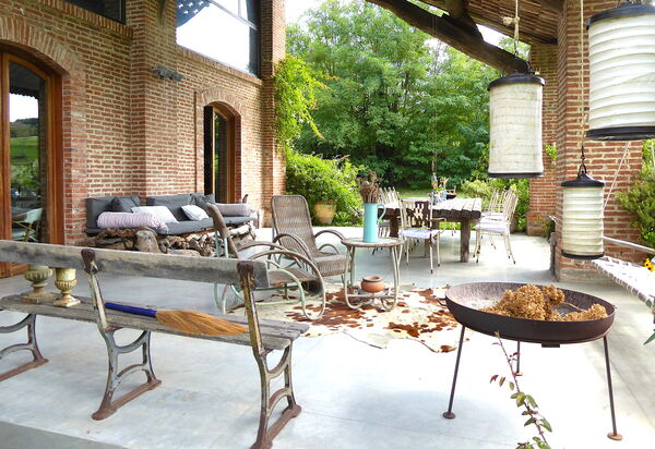 Villa Poggio Zucchino, Pool, Wellness, Piacenza: Autumn, Balcony / Terrace / Patio, Spring, Summer