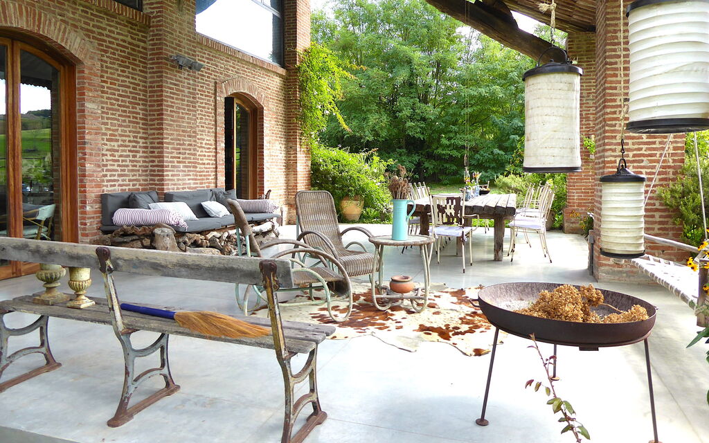 Villa Poggio Zucchino, Pool, Wellness, Piacenza: Autumn, Balcony / Terrace / Patio, Spring, Summer