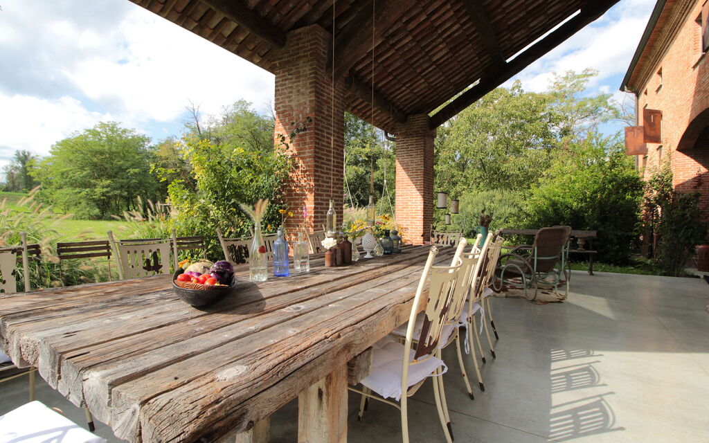 Villa Poggio Zucchino, Pool, Wellness, Piacenza: Autumn, Balcony / Terrace / Patio, Spring, Summer